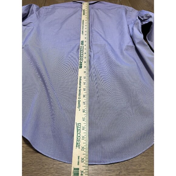 Lands Mens Shirt 16 1/2 34 Business Casual Office‎ Wear Neutral Occasion Wedding - Picture 6 of 12